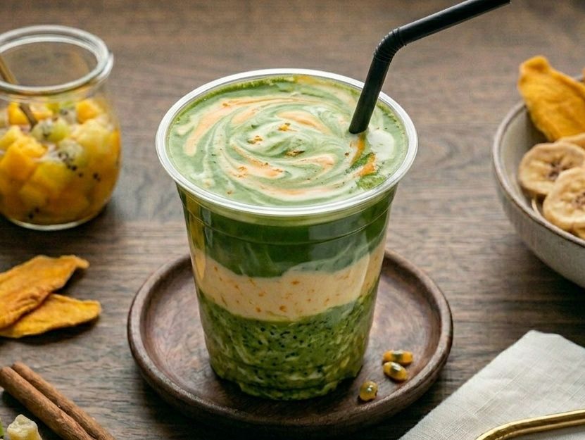 Matcha Orange Cream