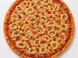 Calamari pizza.