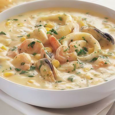 Clam soup.