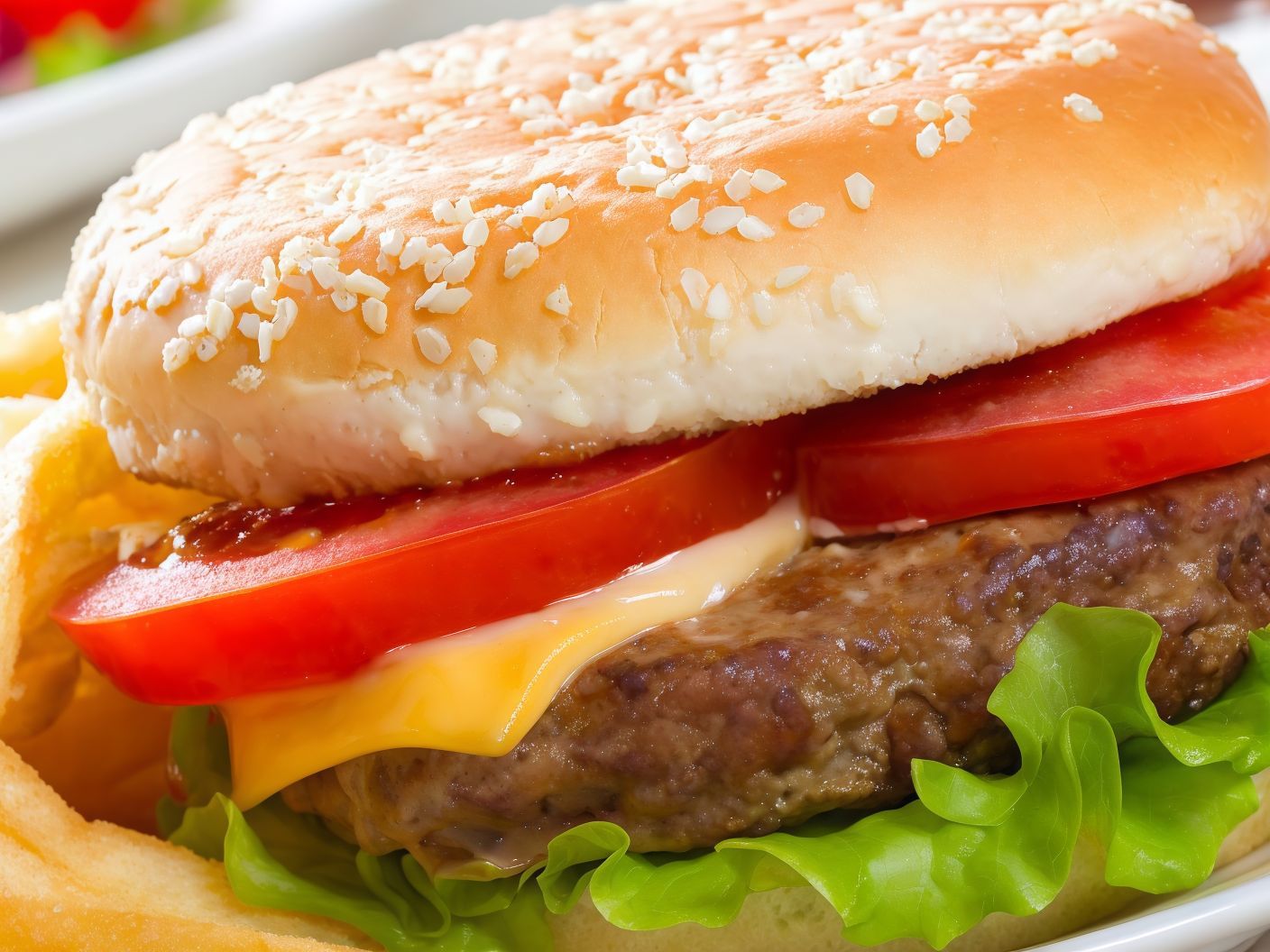 Cheese Burger Sandwich