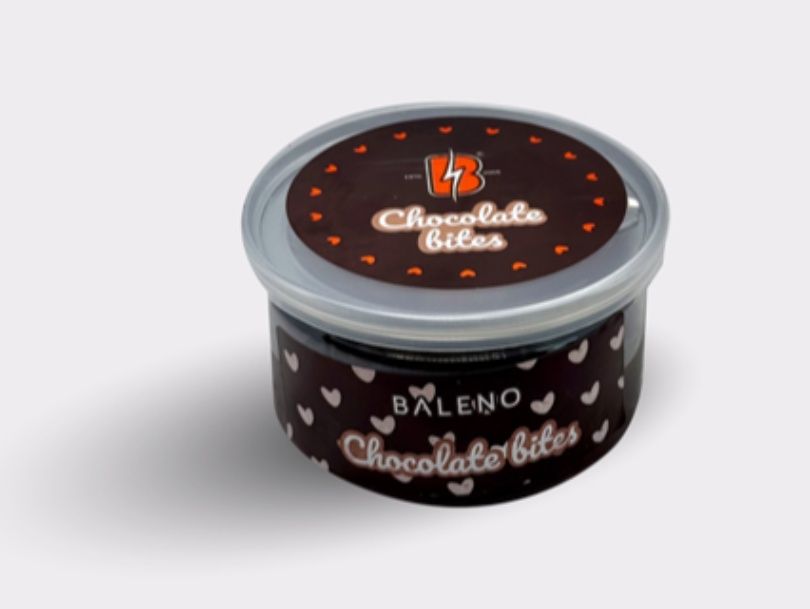 Chocolate Bites Pieces Jar