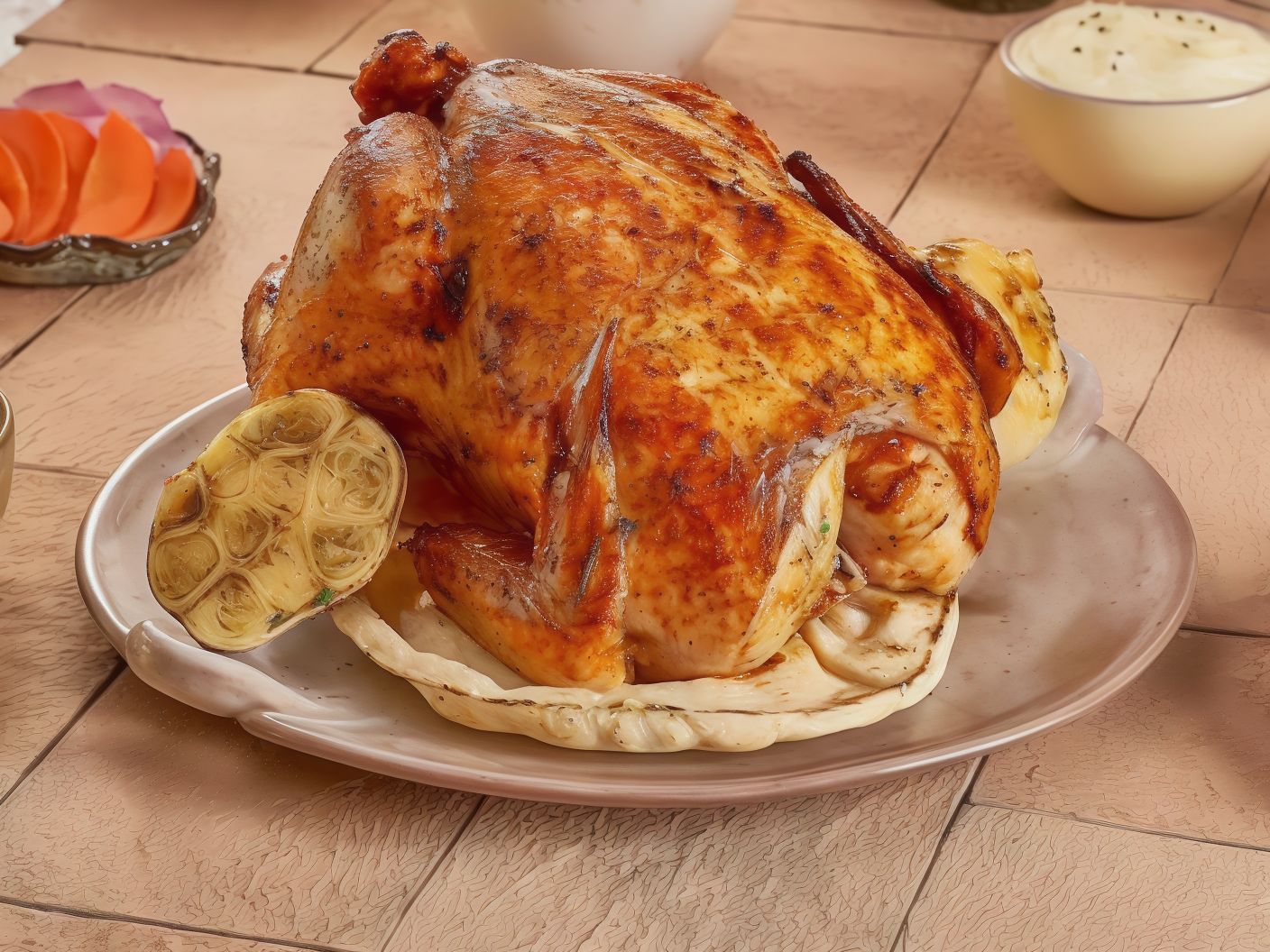 Grilled chicken without rice