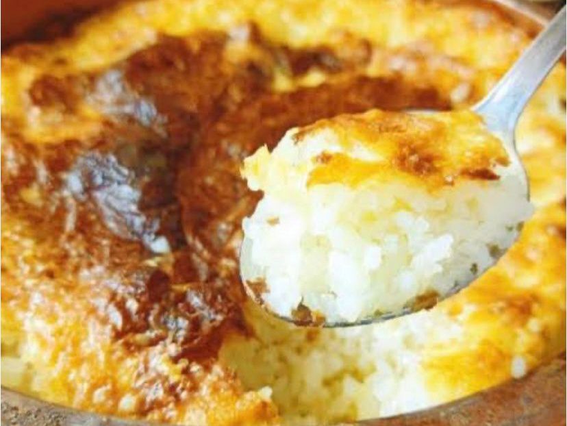 Plain Oven Baked Rice