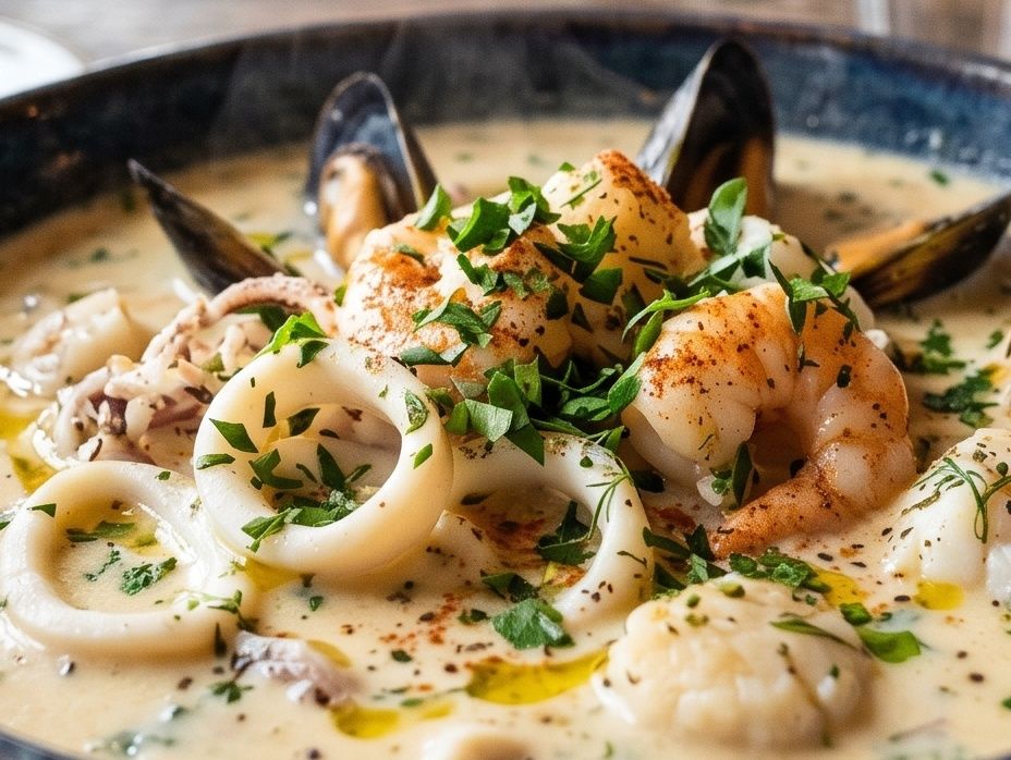 Creamy Seafood Soup