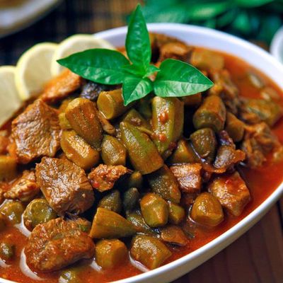 Plain Okra Marak