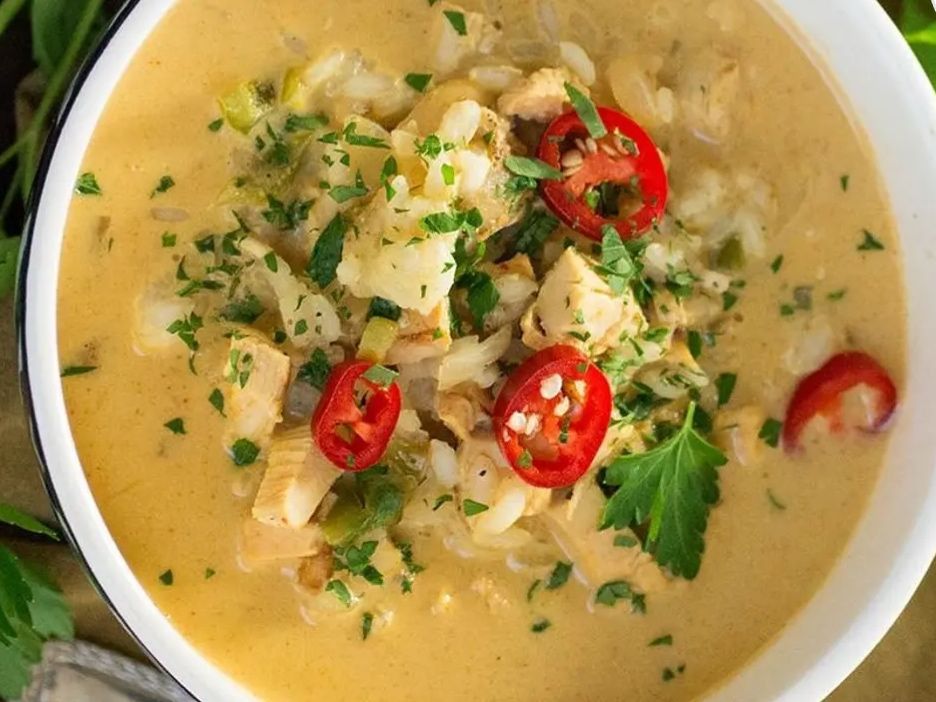 Chicken With Sweet Corn Soup