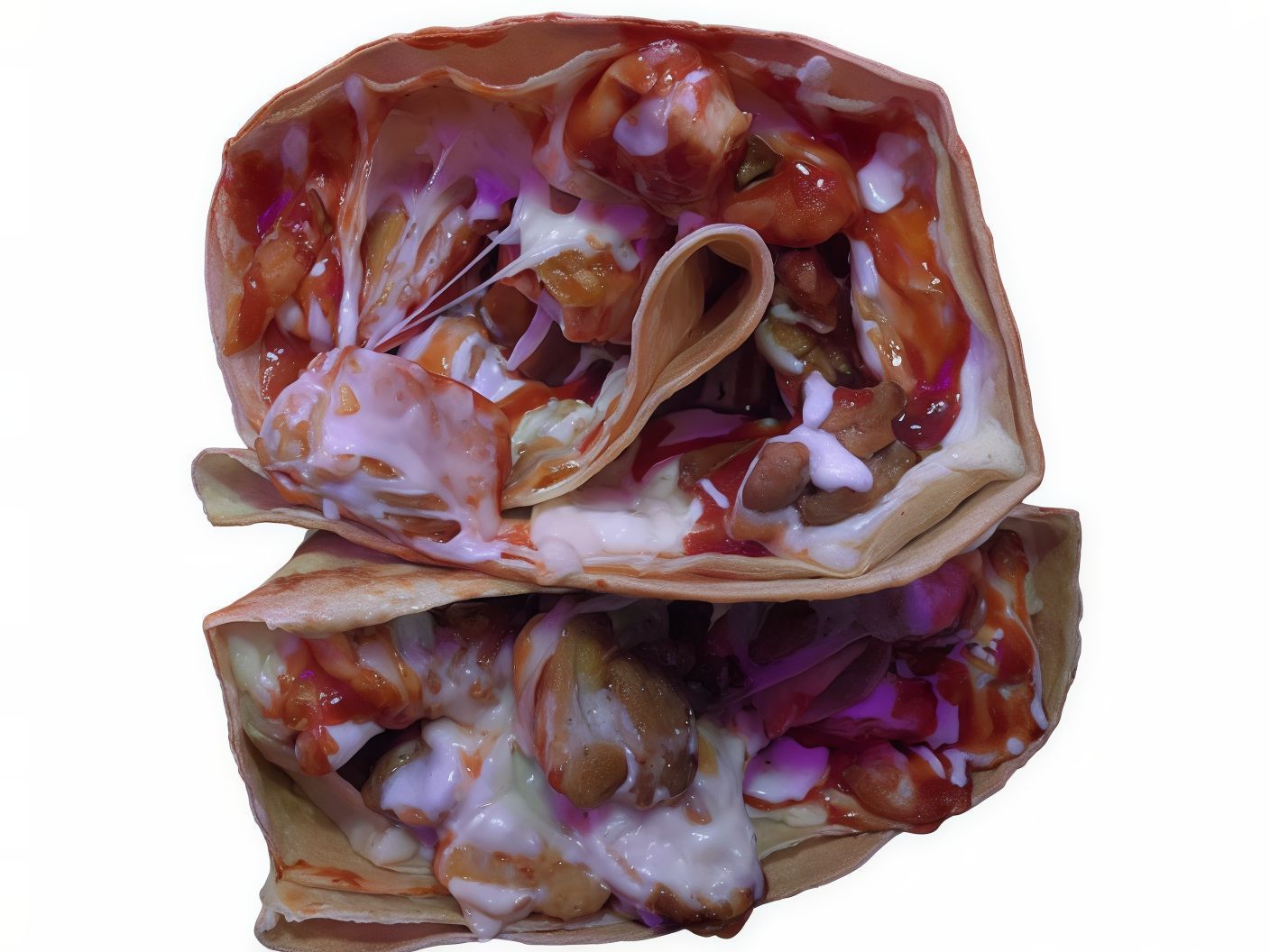 Mix Chicken Crepe
