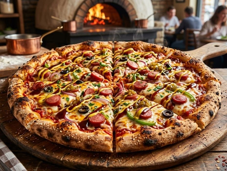 Hot Dog Pizza