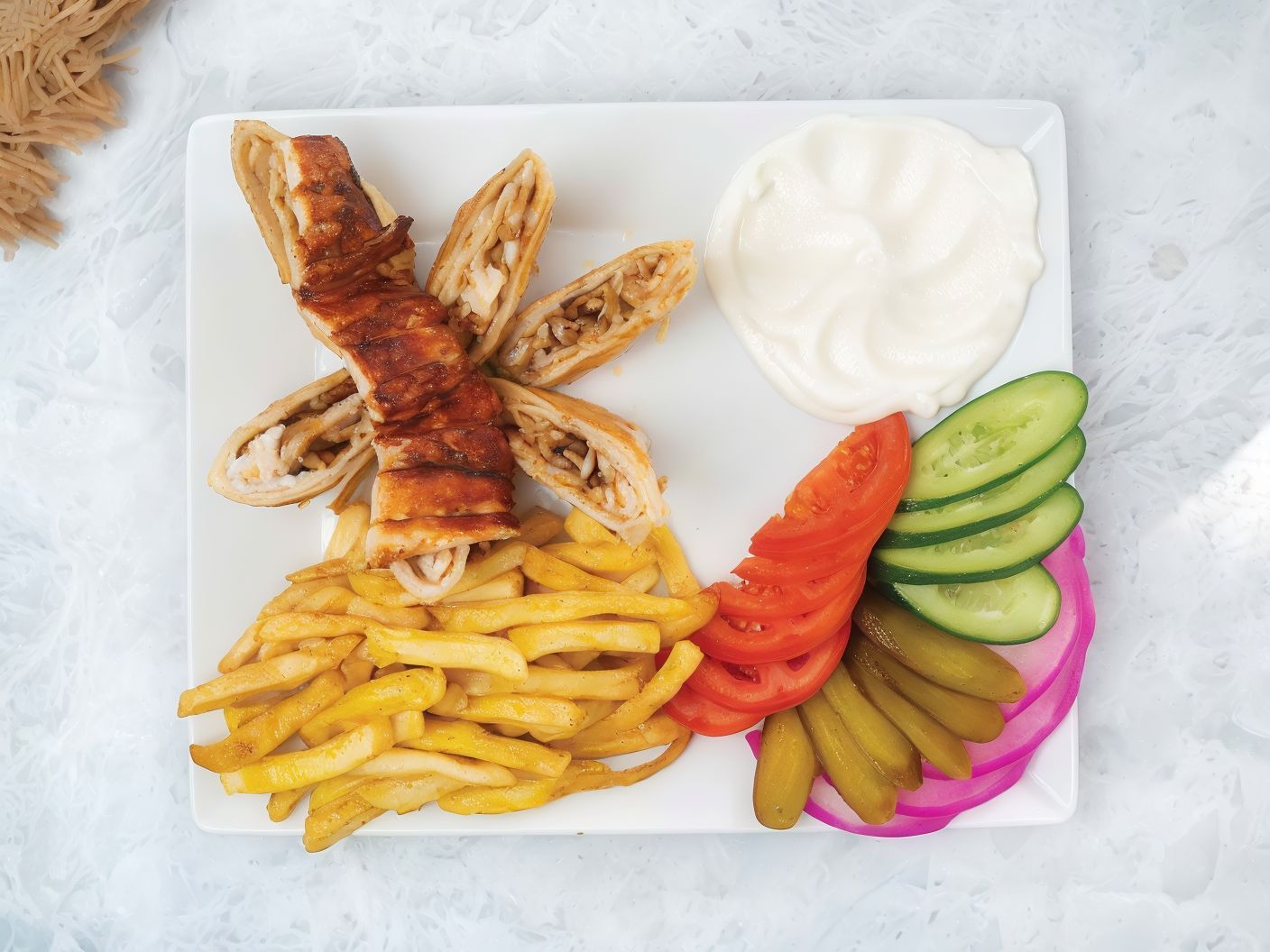 Arabic Shawerma Meal