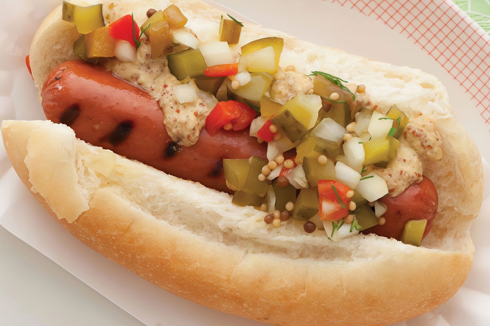 Hot Dog Sandwich