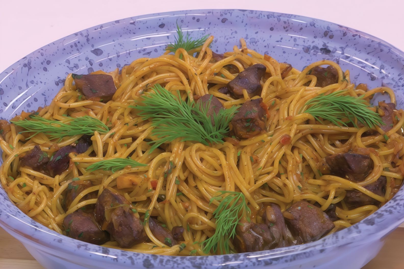 Liver Spaghetti