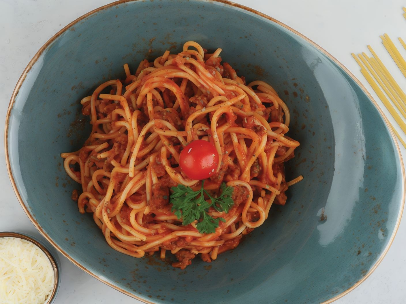 Neapolitan Spaghetti pasta