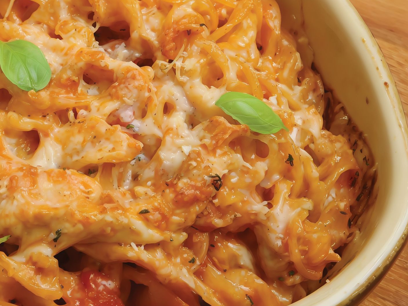 Spaghetti Mozzarella pasta