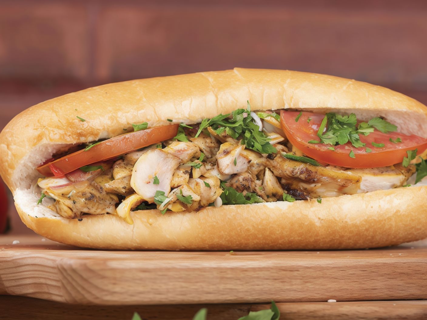 Chicken Shawarma Sandwich