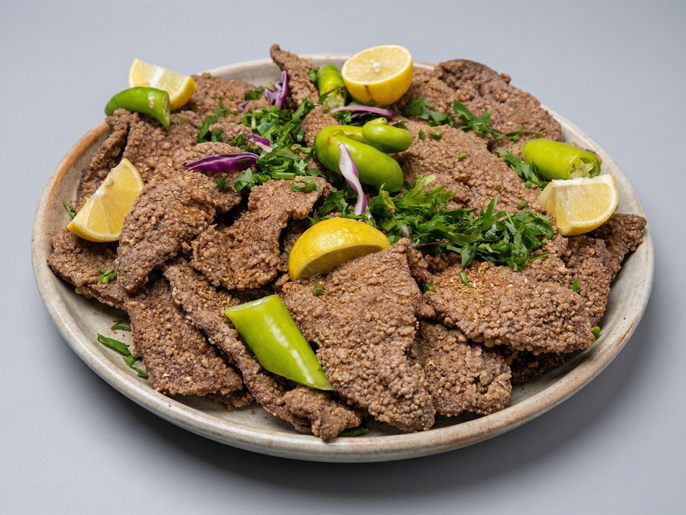 1 kg Liver + Salad + Bread