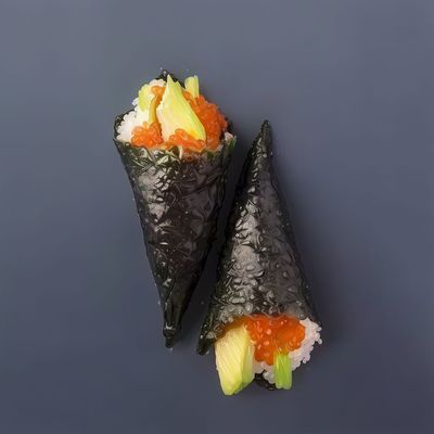 Ikura Temaki - Raw