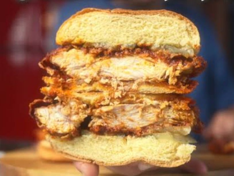 Double Nashville Chicken Burger