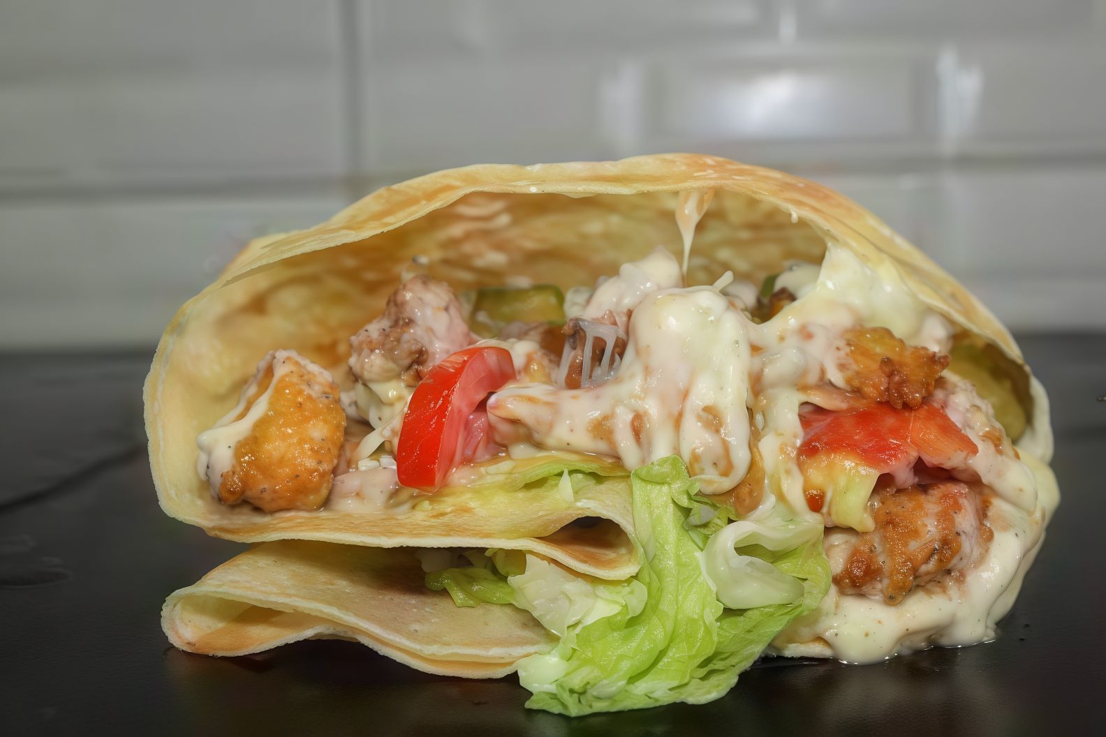Crunchy Ranch Crepe
