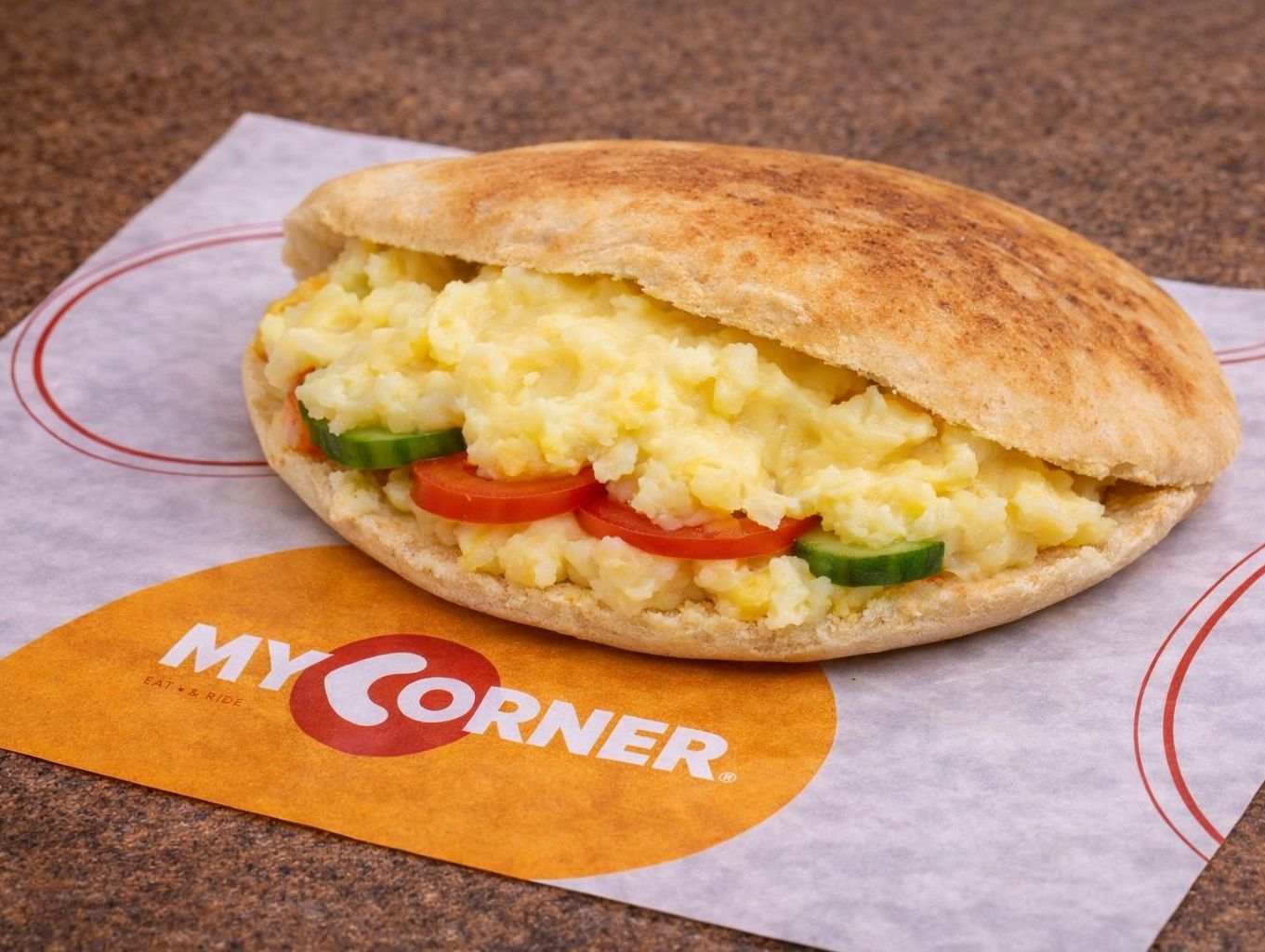 Potato Puree with Butter Sandwich