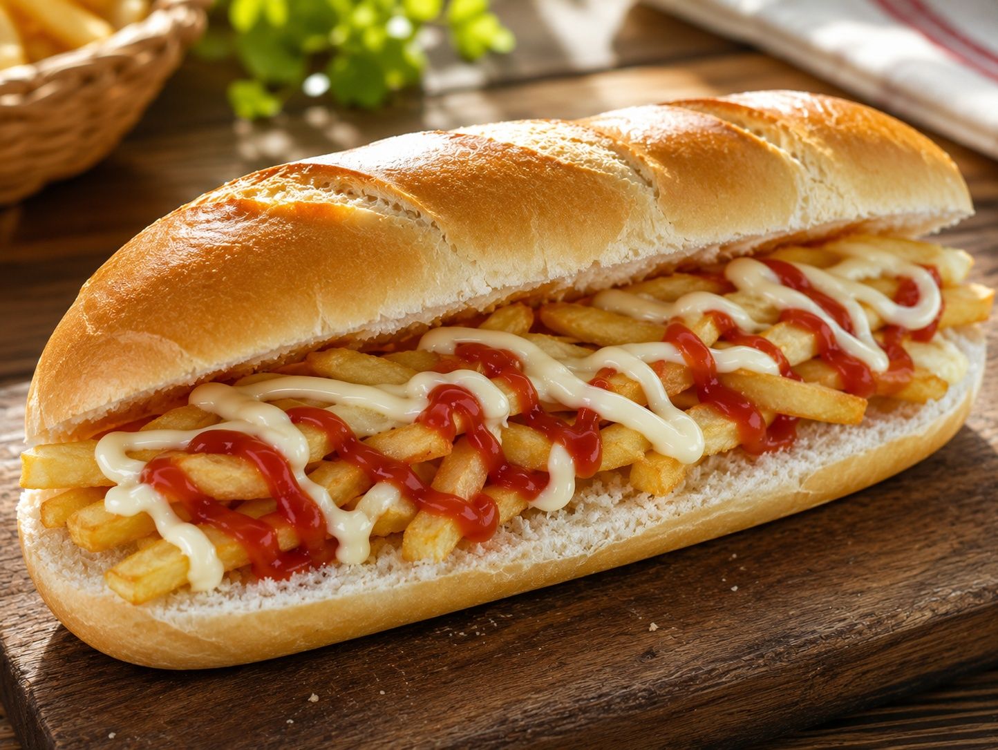 French Cocktail Potato Sandwich