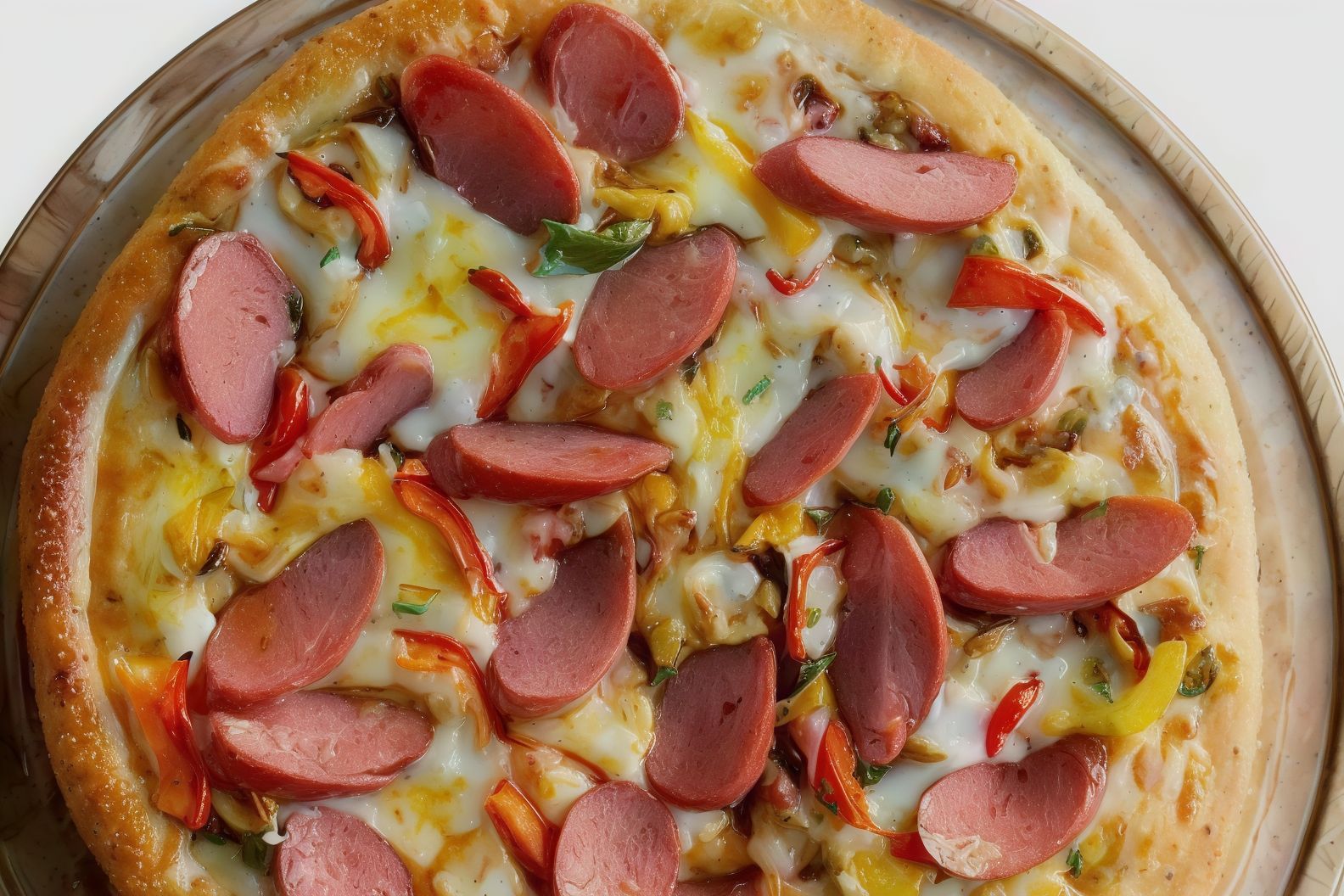 Mozzarella Salami Pizza