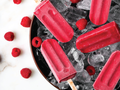 Raspberry Ice Cream - 70 Cal
