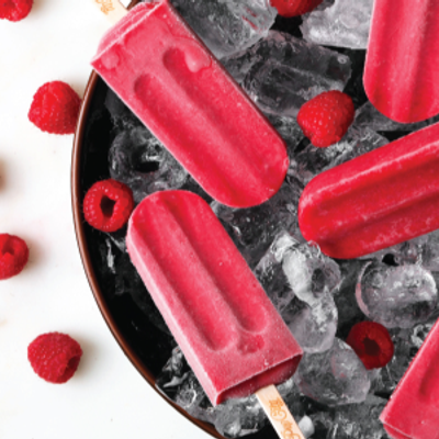 Raspberry Ice Cream - 70 Cal