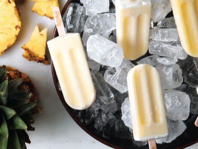 Pineapple Ice Cream - 70 Cal