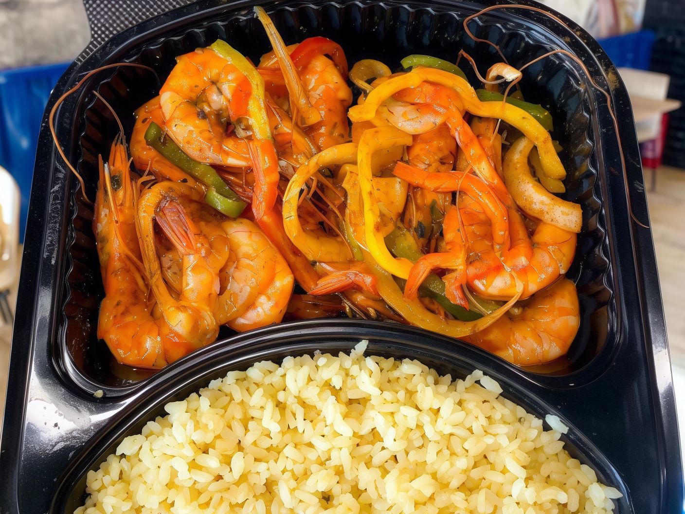 Mixture Grilled Shrimp Meal
