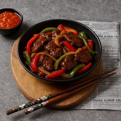Beef With Oyster Sauce