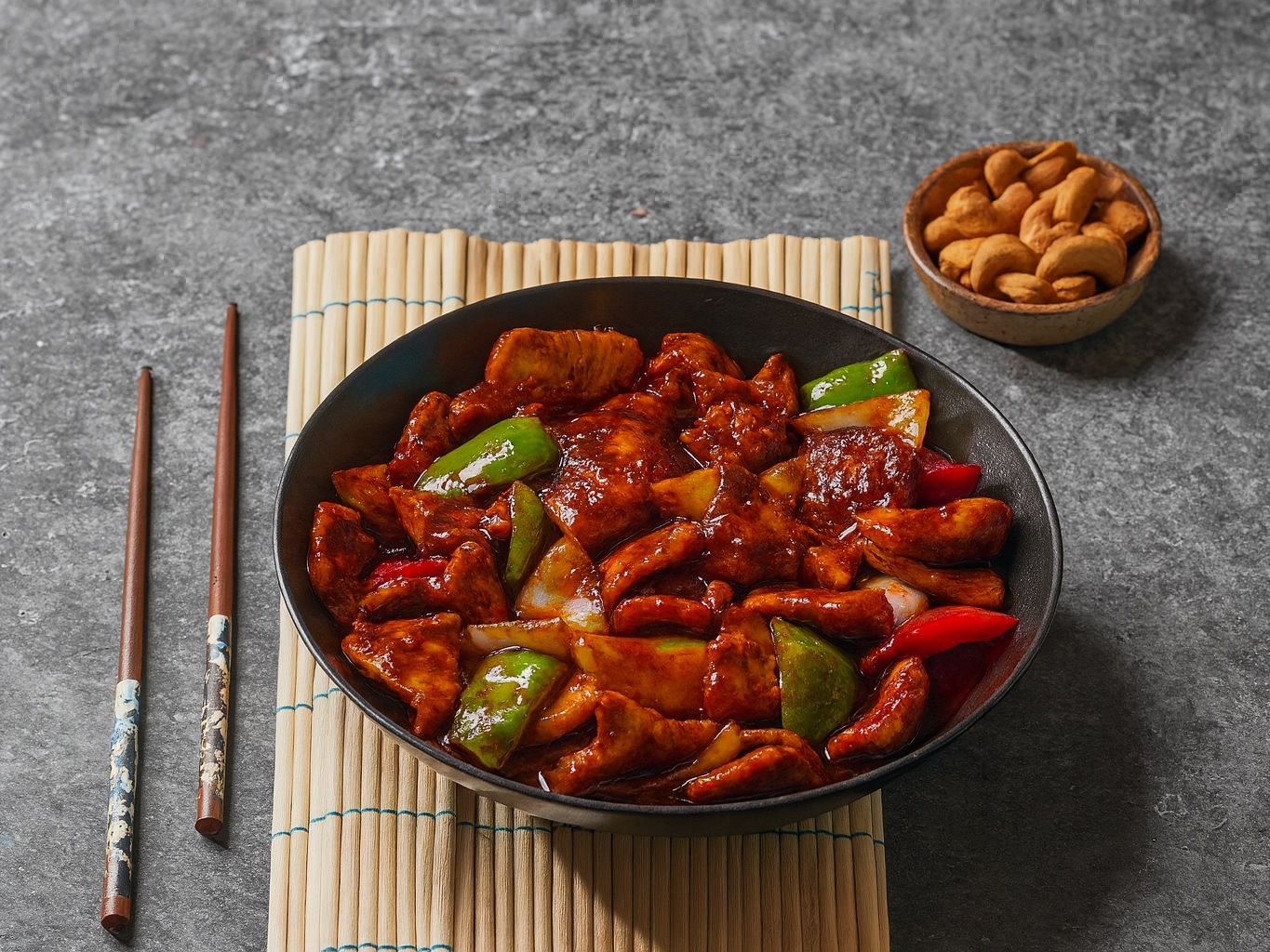 Chicken With Szechuan Sauce