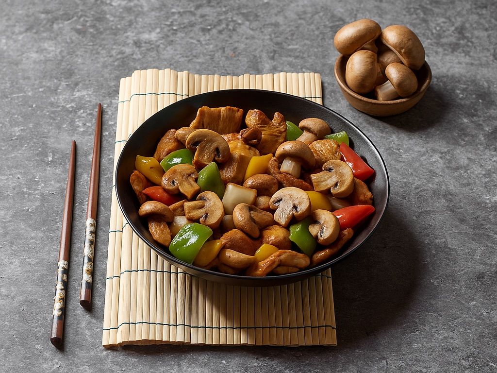 Chicken With Shiitake Mushroom