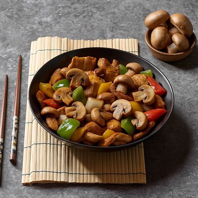 Chicken With Shiitake Mushroom