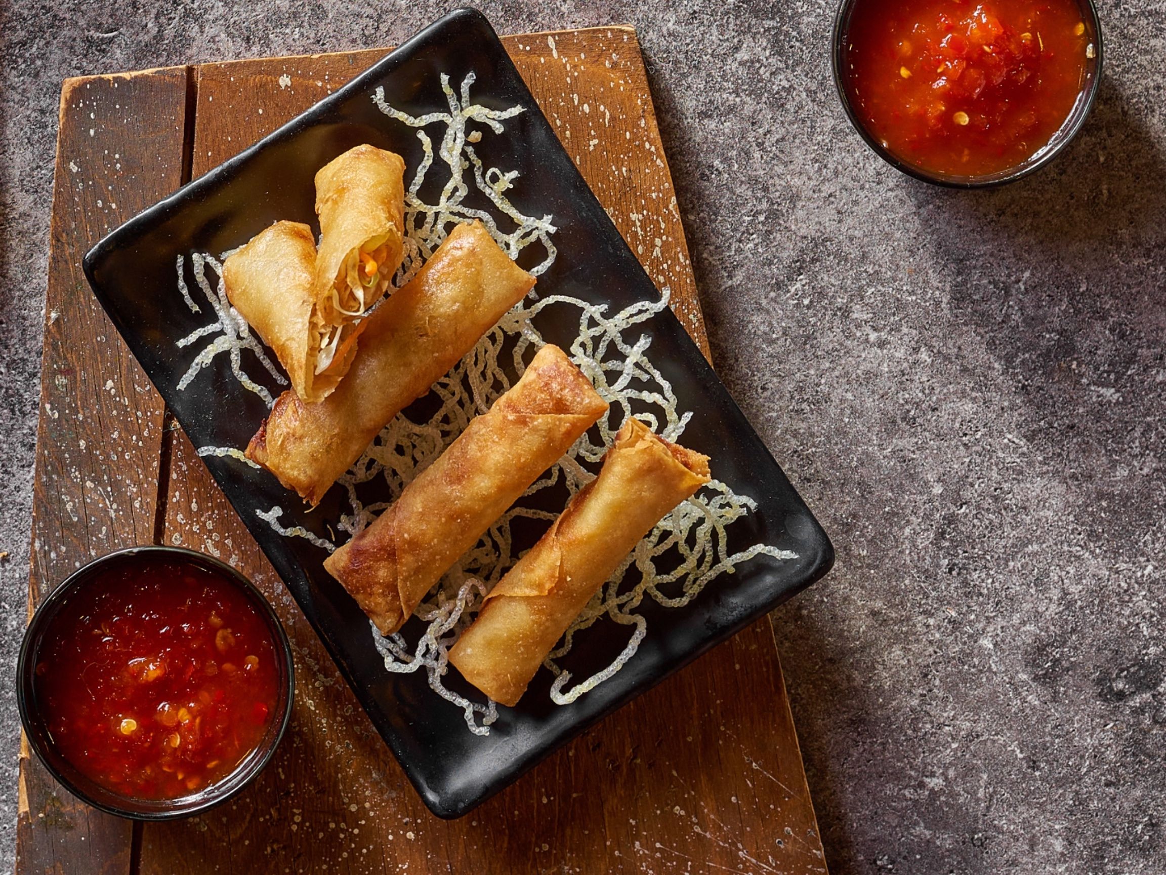 Vegetables Spring Roll 4 pieces