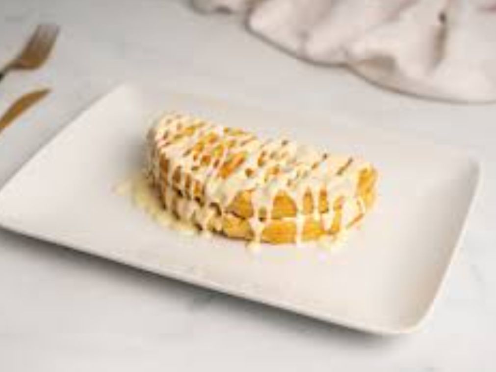 Waffle with White Chocolate