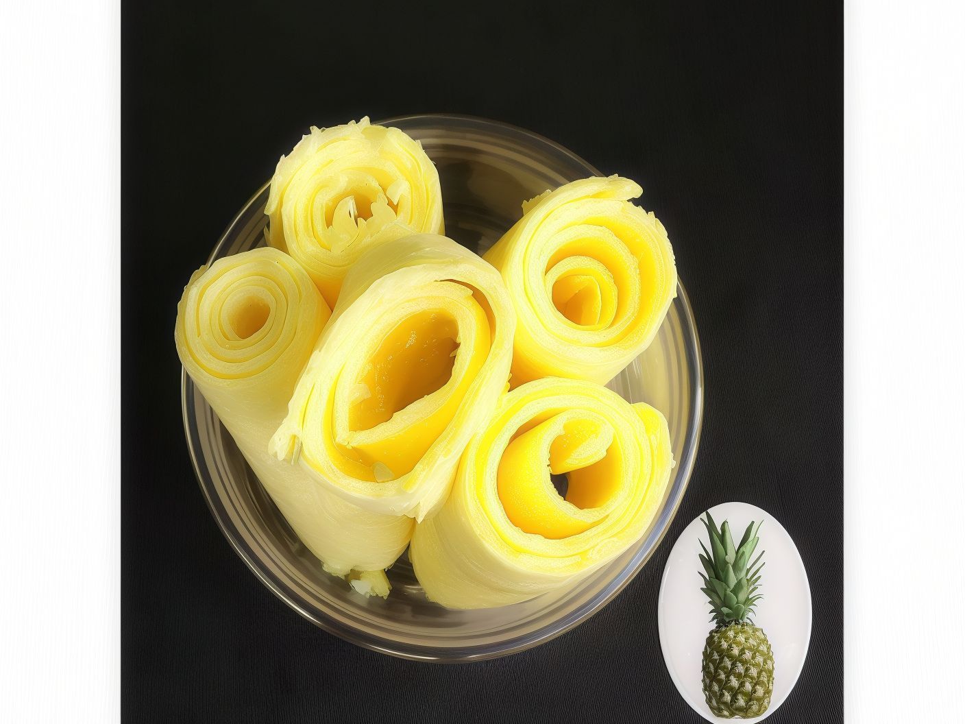 Mango Roll With Pineapple