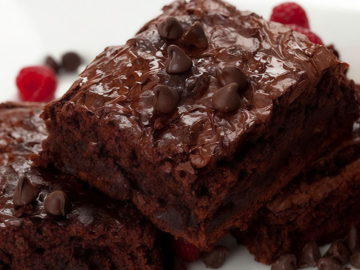 Ice Cream Roll With Brownies