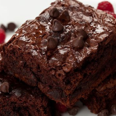 Ice Cream Roll With Brownies