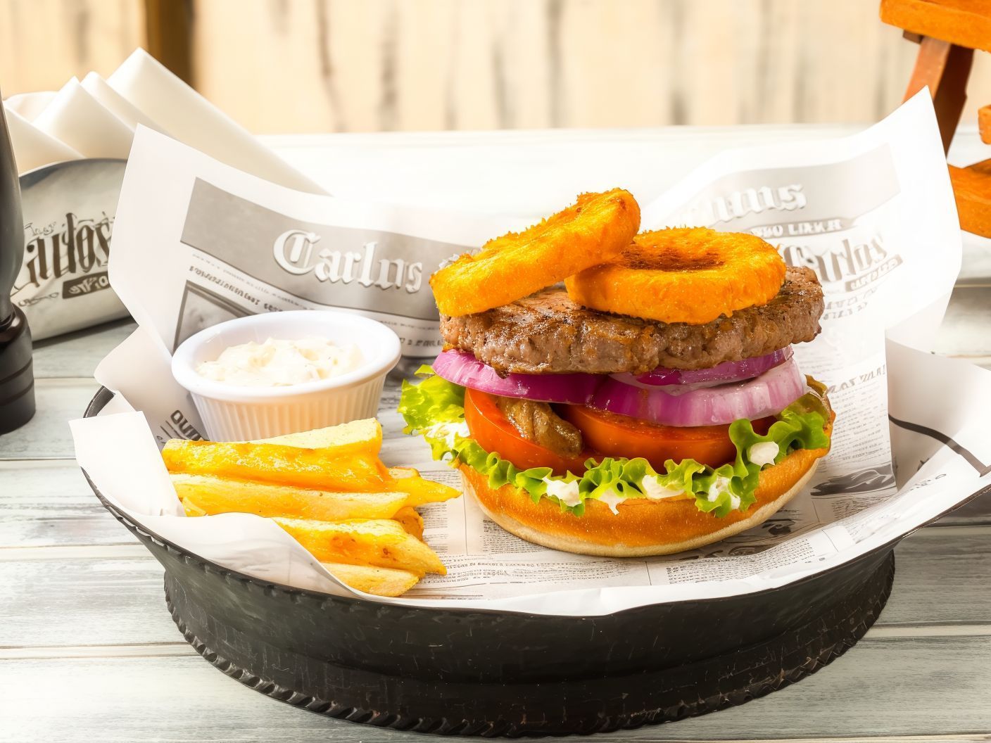 Texas Beef Burger Sandwich
