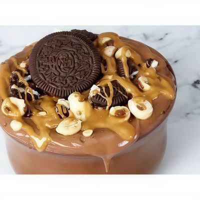 Nutella Chocolate With Caramel And White Chocolate Casserole