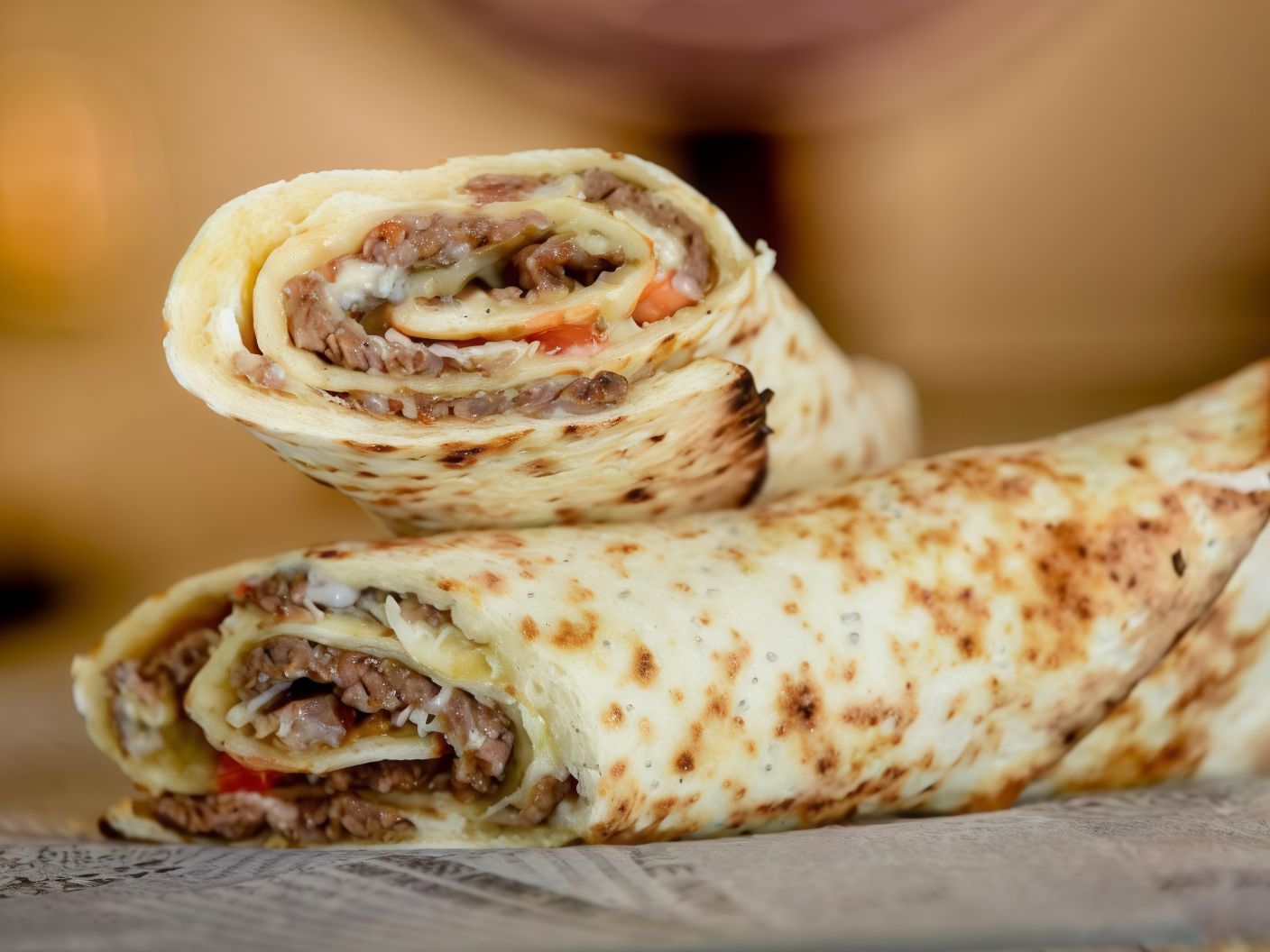 Oriental Sausage Sandwich
