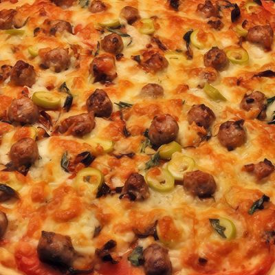 Large Sausage Pizza