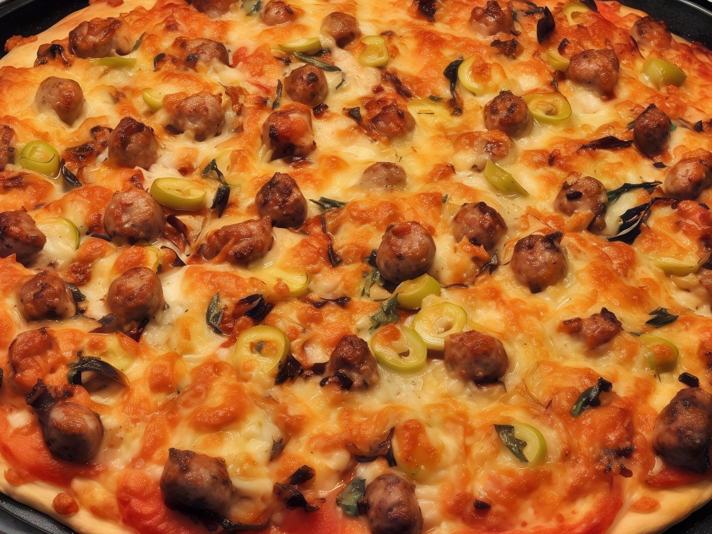 Medium Sausage Pizza