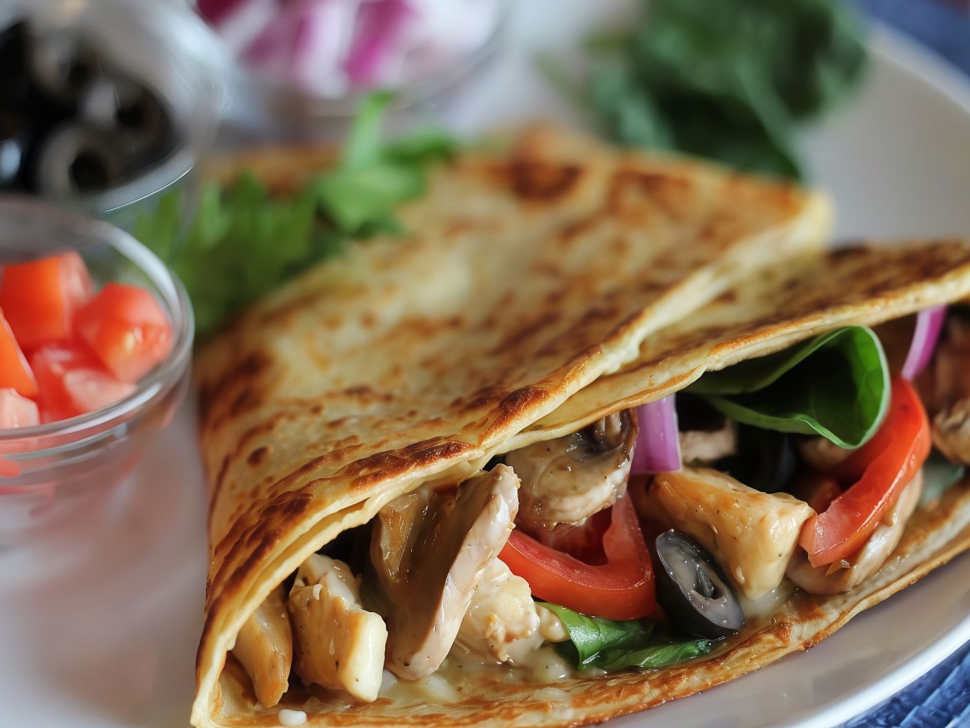 Chicken Zinger Crepe