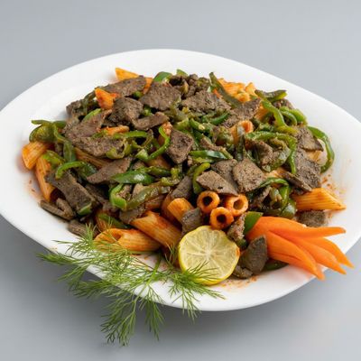 Pasta with Liver