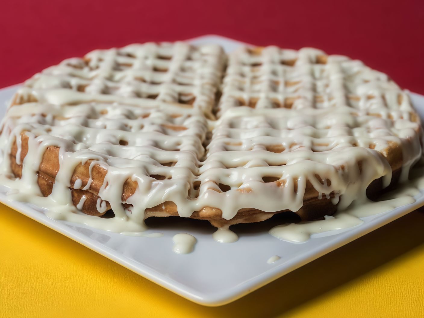 White Chocolate Waffle