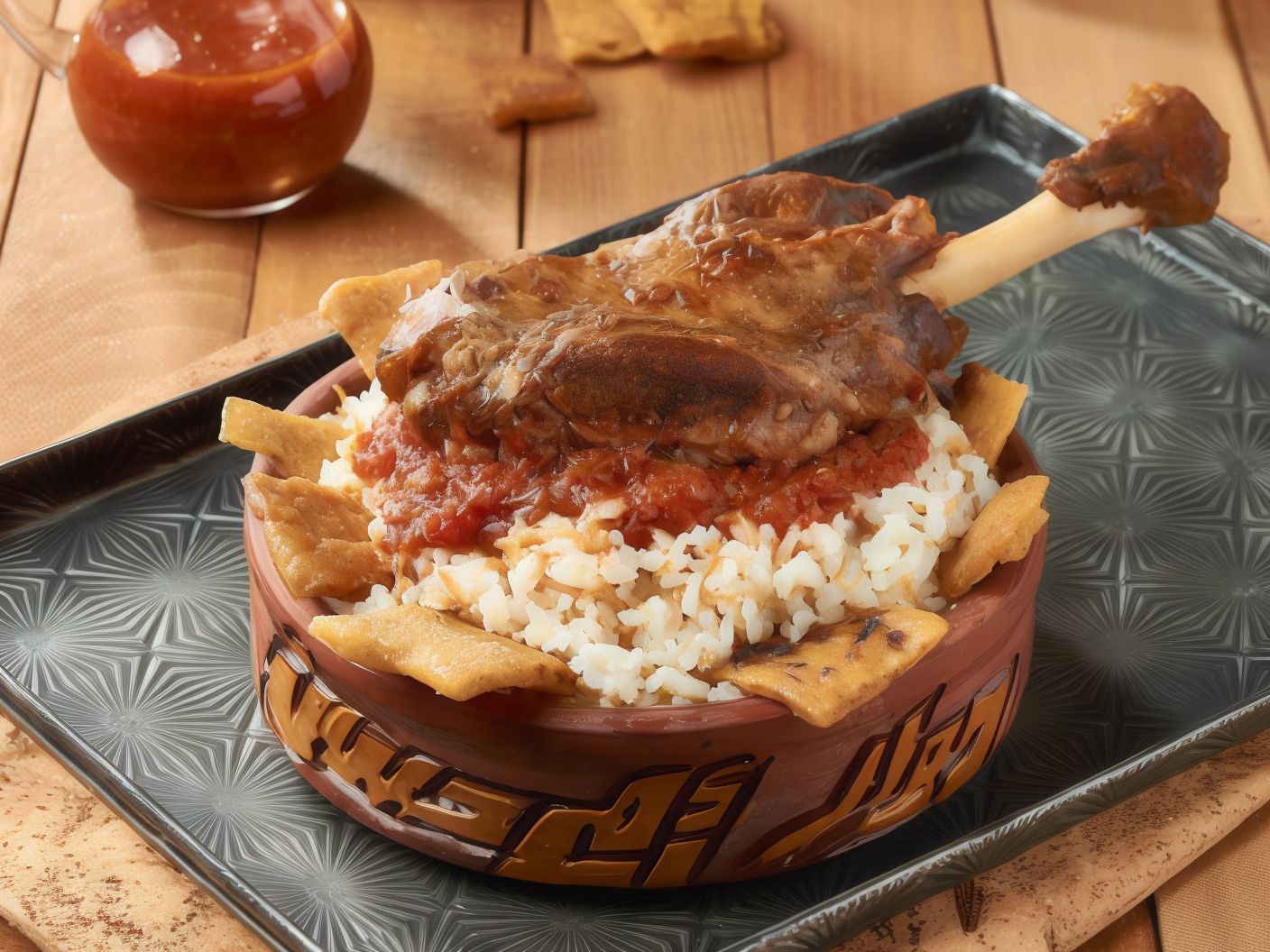 Fatteh With Moza Casserole