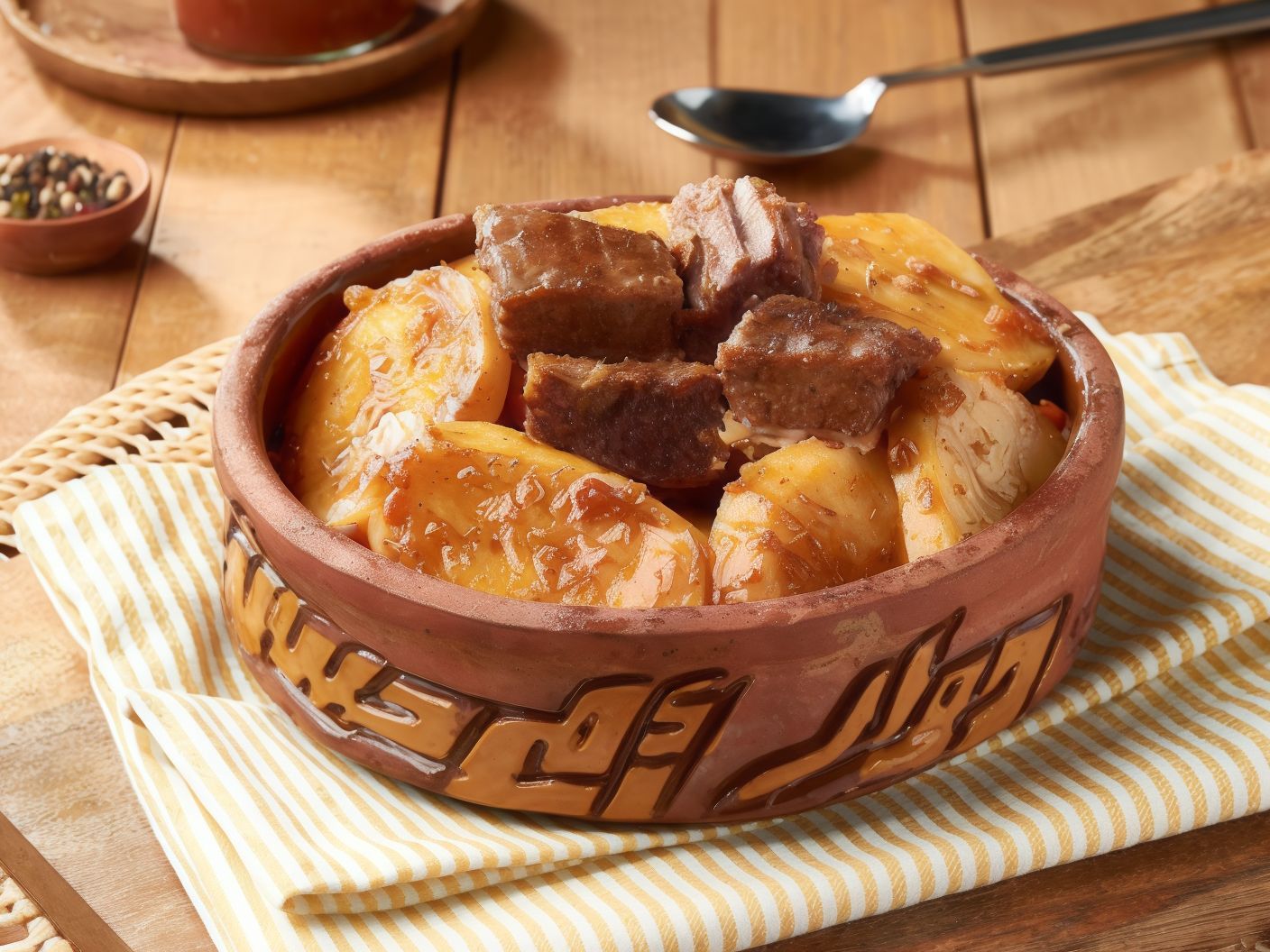 Potato With Meat Casserole