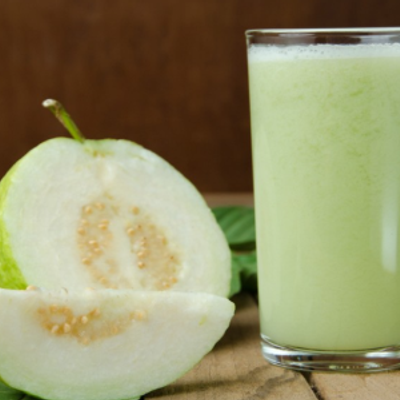 Guava With Milk Juice