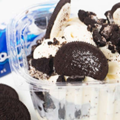 Oreo And Vanilla Ice Cream Platter